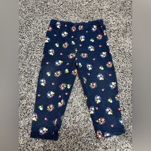 Carter's Navy Floral Leggings